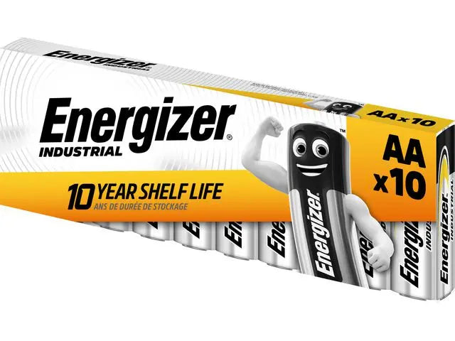 Batteri ENERGIZER Industrial AA 10/fp - Primmeshiper