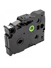 Tape 6mm TZe-315 vit på svart - Primmeshiper