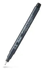 Fineliner Pentel POINTLINER 0,8 svart - Primmeshiper