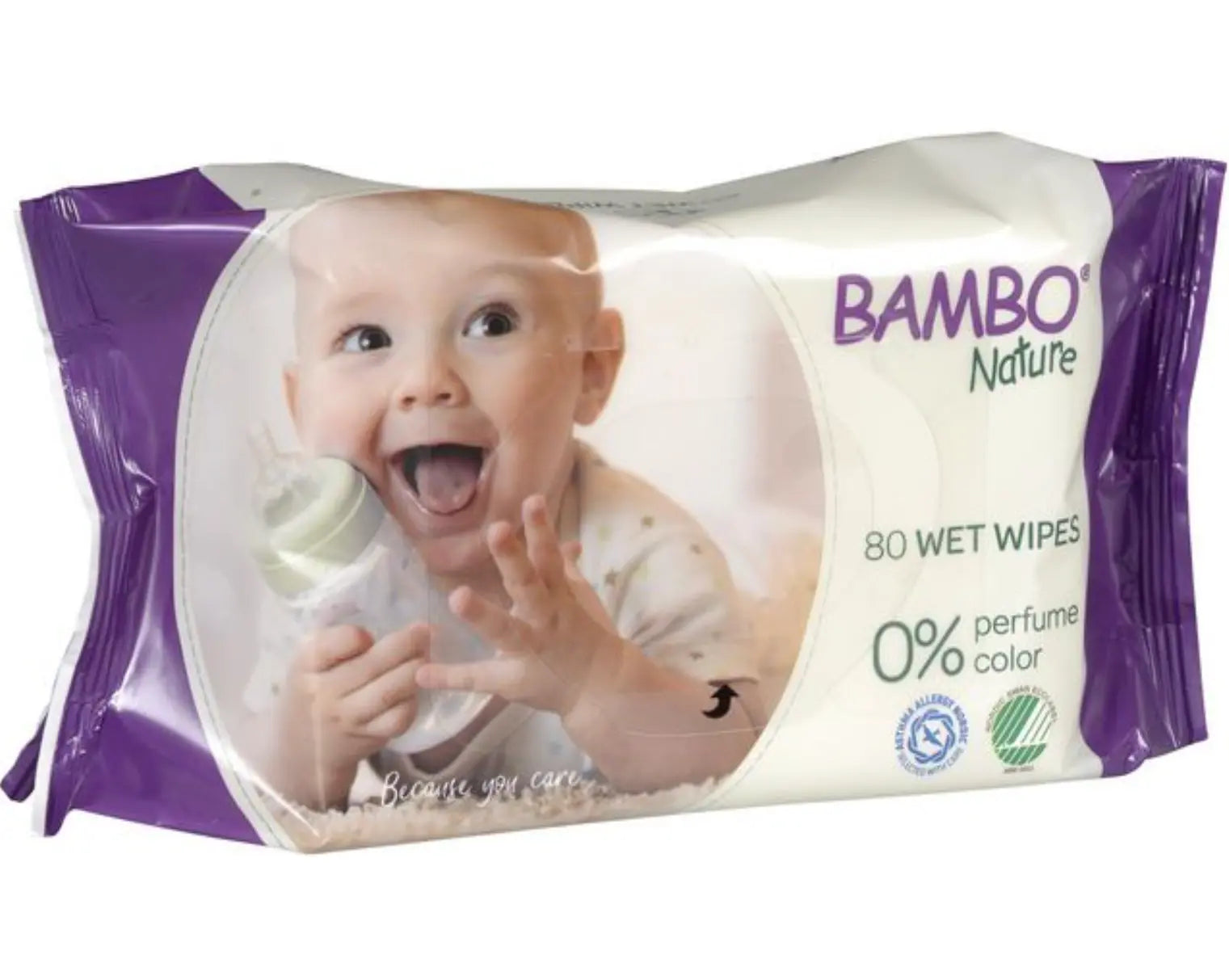 Våtservett BAMBO Nature oparfymera 80/fp - Primmeshiper