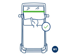 Dispenser TORK W1 Golvställ vit - Primmeshiper