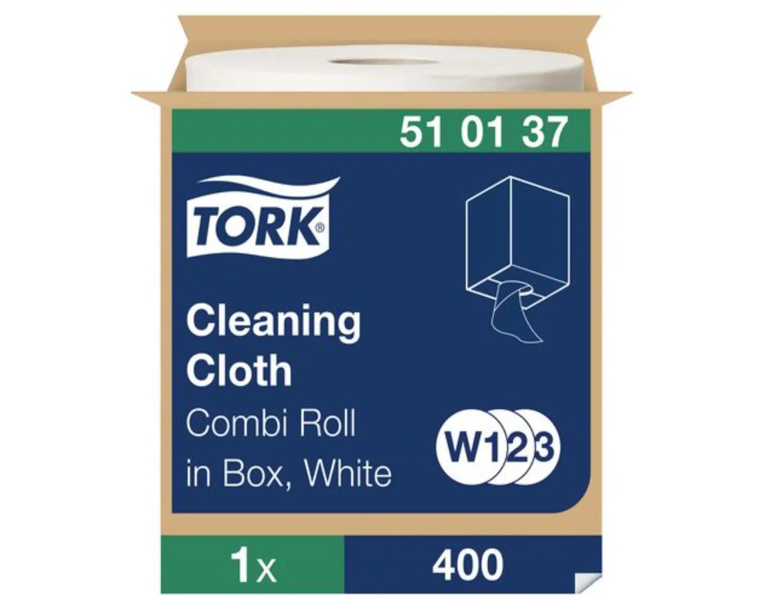 Rengöringsduk TORK Mjuk W1/2/3 152m - Primmeshiper
