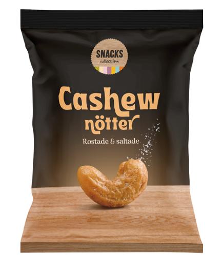 Nötter SNACKS Cashew rost/salt 275g