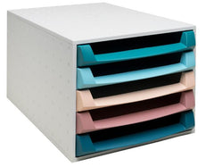 Blankettbox EXACOMPTA Skandi 5lådor