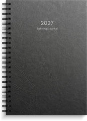 Bokningsjournalen 2027 svart