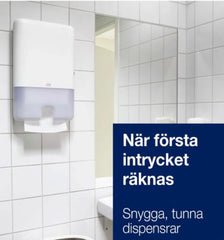 Handduk TORK Uni H2 2-lag vit 3800/fp - Primmeshiper