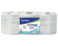 Torkrulle LYRECO Maxi 148,5m vit 6/fp - Primmeshiper