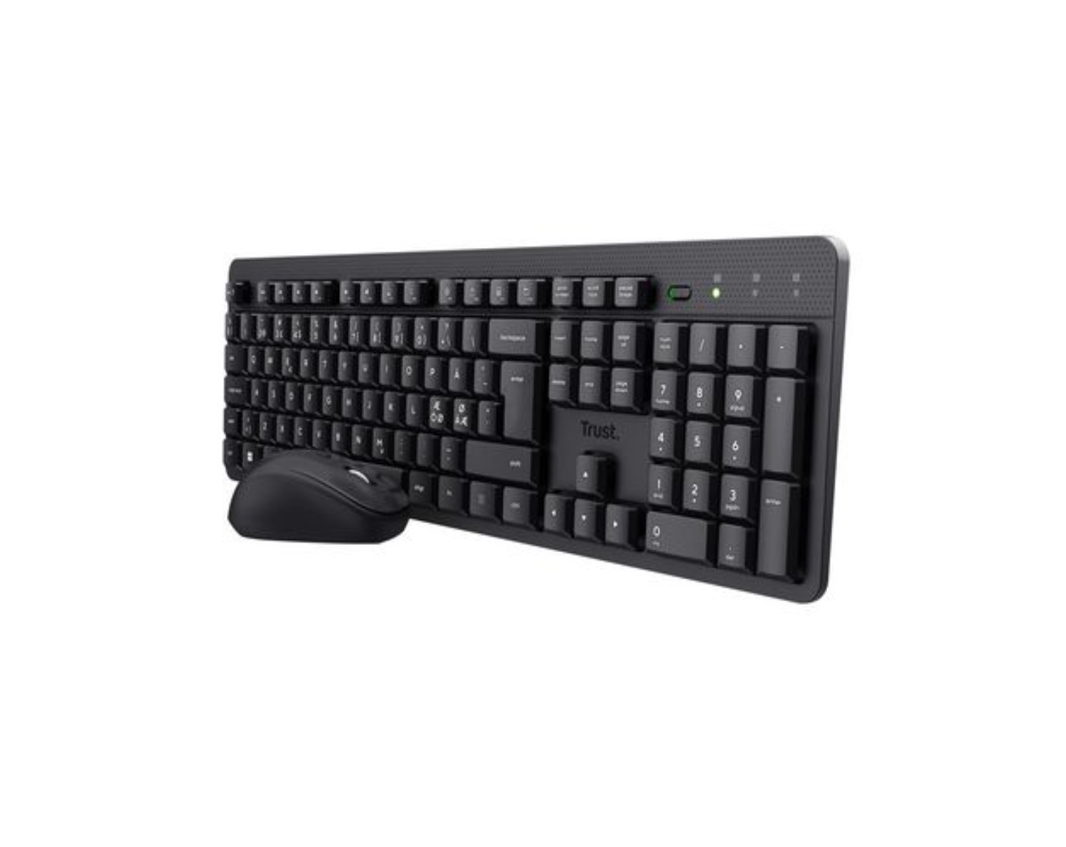 Tangentbord+Mus TRUST TKM-360 Trådlös - Primmeshiper
