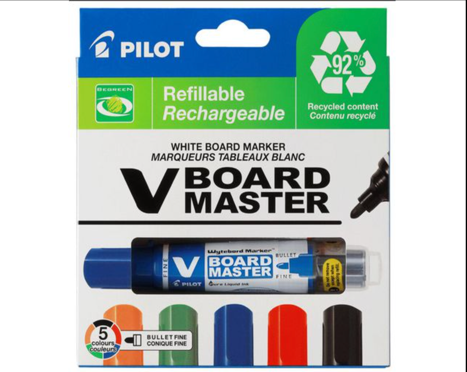 Whiteboardpenna PILOT VBOARD F rund 5/FP - Primmeshiper