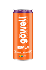 GoWell Tropical – vitamin dryck 5 flak (120 Burkar)