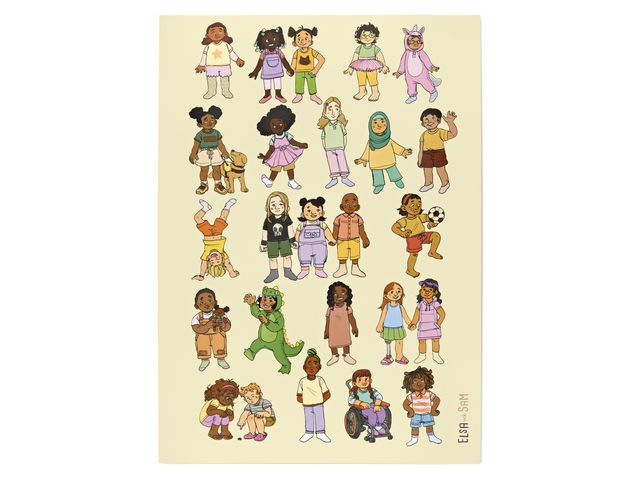 Plansch barn, mångfaldsfokuserad - Primmeshiper