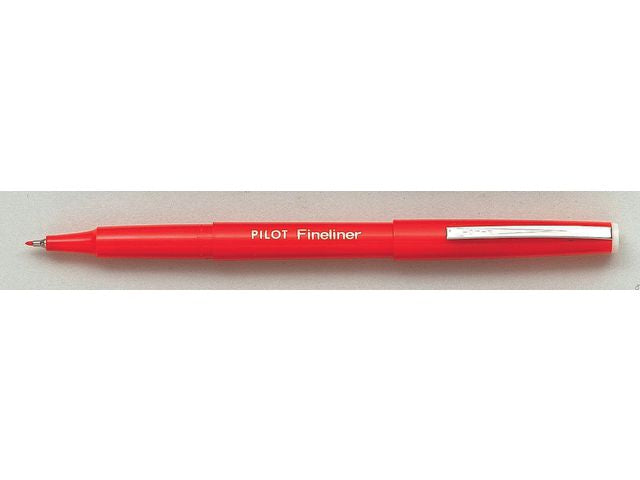 Fineliner PILOT 0,4 röd - Primmeshiper