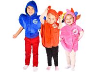 Maskeraddräkt Babblarna Set1 1-4år 3/fp - Primmeshiper