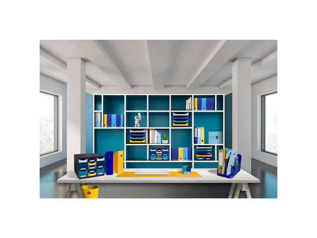 Papperskorg EXACOMPTA BeeBlue 15L blå - Primmeshiper