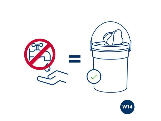 Våtduk TORK Pre W14 handrengöring 58/fp - Primmeshiper