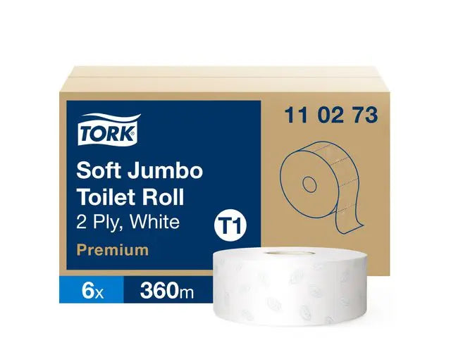 Toalettpapper TORK Pre T1 2-lag 360m - Primmeshiper