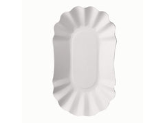 Tallrik PURE 105x175x30mm vit 250/fp - Primmeshiper