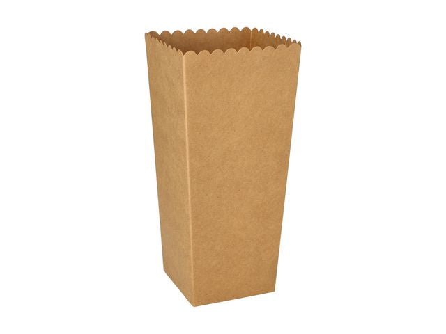 Popcornbägare 70x70x197mm 100/fp - Primmeshiper
