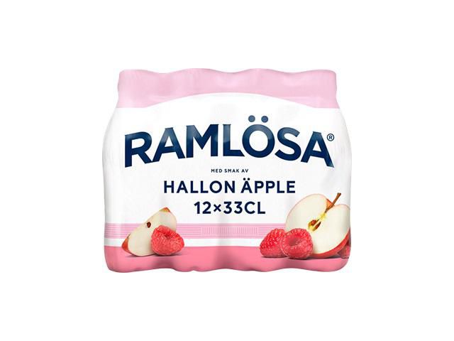 Dricka RAMLÖSA Hallon Äpple 12x33cl pet Inkl pant - Primmeshiper
