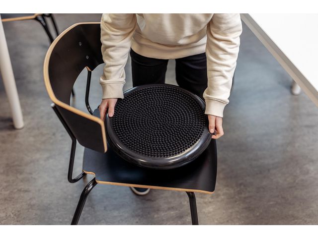 Balanskudde 33cm svart diam - Primmeshiper