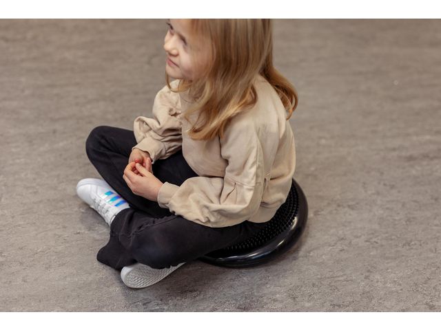 Balanskudde 33cm svart diam - Primmeshiper