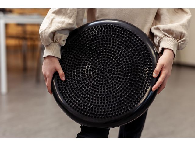 Balanskudde 33cm svart diam - Primmeshiper