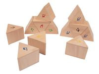 Ljudmemory trä 12 delar - Primmeshiper