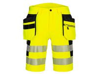 Hantverksshorts DX446 gul varsel kl2 c54 - Primmeshiper