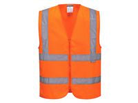 Varselväst PW C375 orange kl 2 XL Primmeshiper