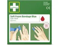 Plåster CEDERROTH SoftFoam 3cmx4,5m blå - Primmeshiper