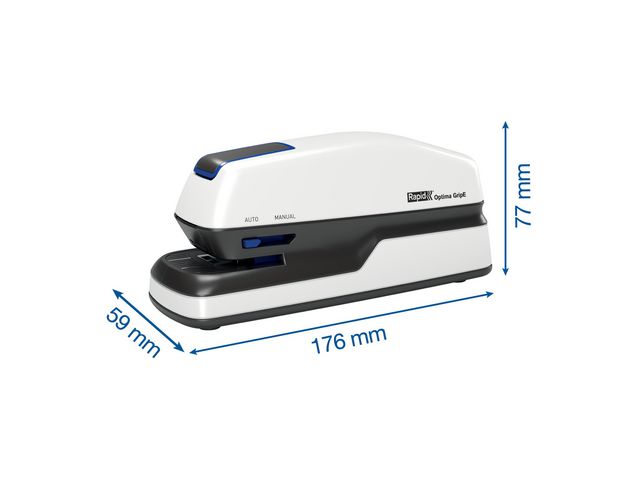 Elhäftare RAPID Optima Grip svart/silver - Primmeshiper