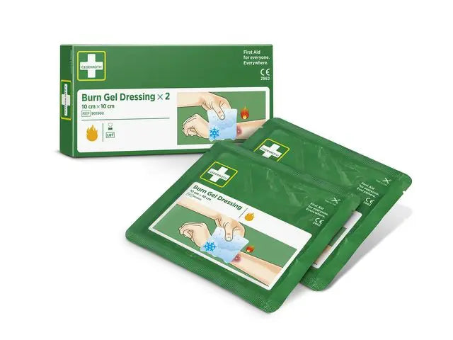 Kompress Burn Gel CEDERROTH 10x10 cm2/fp - Primmeshiper