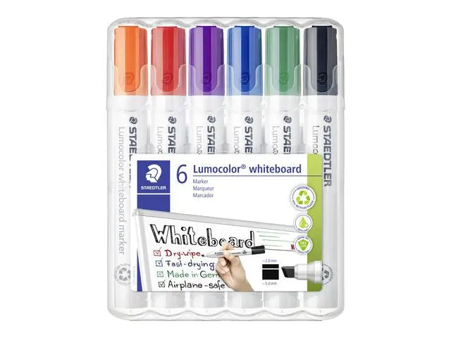 Whiteboardpenna LUMOCOLOR 351B sned 6/fp - Primmeshiper