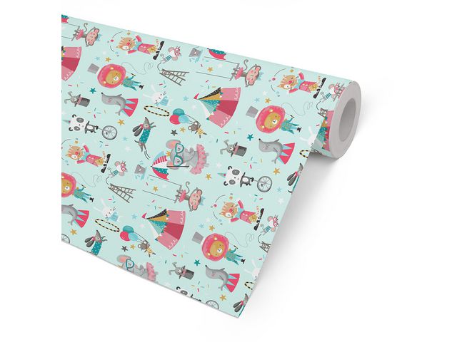 Presentpapper 38cmx165m Cirkus - Primmeshiper