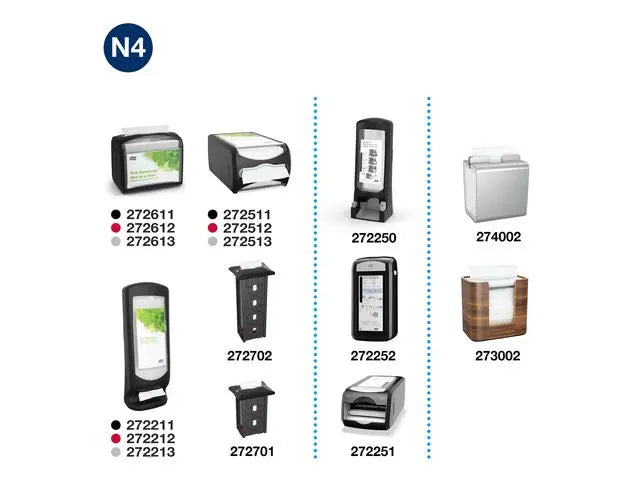 Servett TORK Pre N4 2-lag vit 500/fp - Primmeshiper