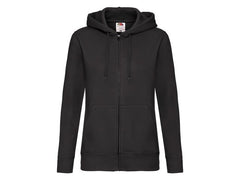 Zip Hoodie FRUIT dam svart S - Primmeshiper