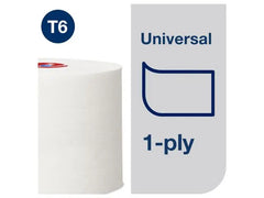 Toalettpapper TORK Uni T6 1-lag 27/fp - Primmeshiper