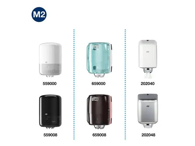 Torkrulle TORK Uni M2 1-lag vit 300m - Primmeshiper