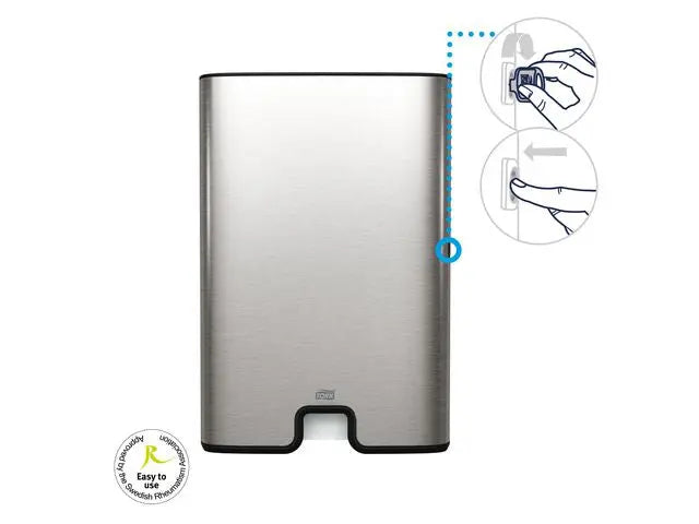 Dispenser TORK H2 Handduk rostfri - Primmeshiper