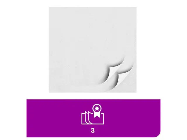 Servett TORK Vit 3-lgr, 24x24cm 200/fp - Primmeshiper