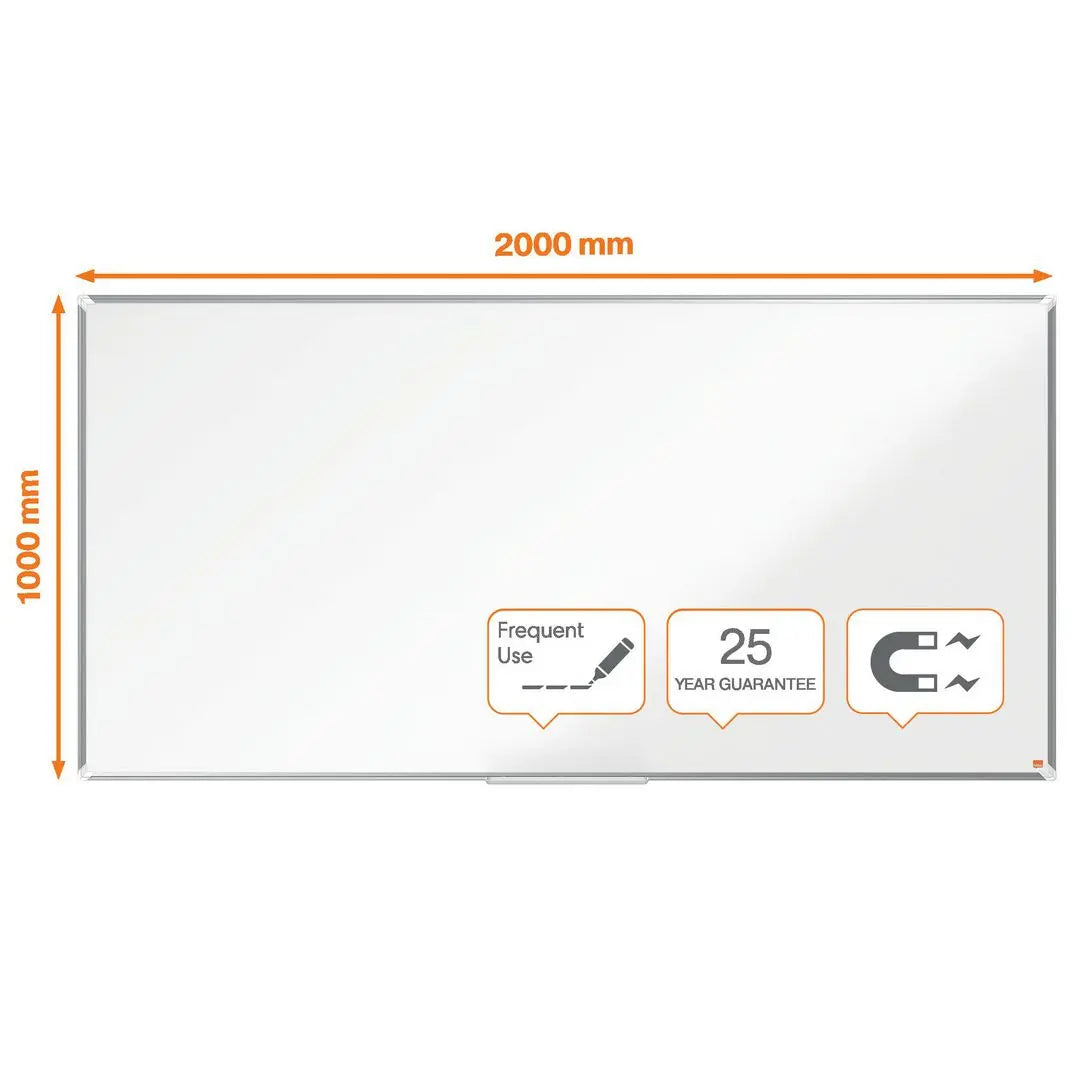 Whiteboard NOBO premium emalj 200x100cm Primmeshiper