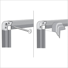 Whiteboard NOBO premium emalj 200x100cm Primmeshiper
