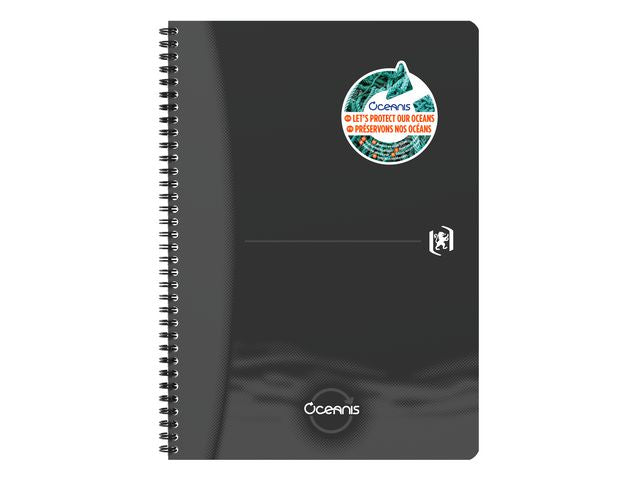 Kollegieblock Oxford oce A4 linj. svart - Primmeshiper