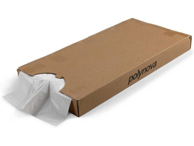 Bärkasse hängsel LLD 10L 30my vit 500/fp - Primmeshiper