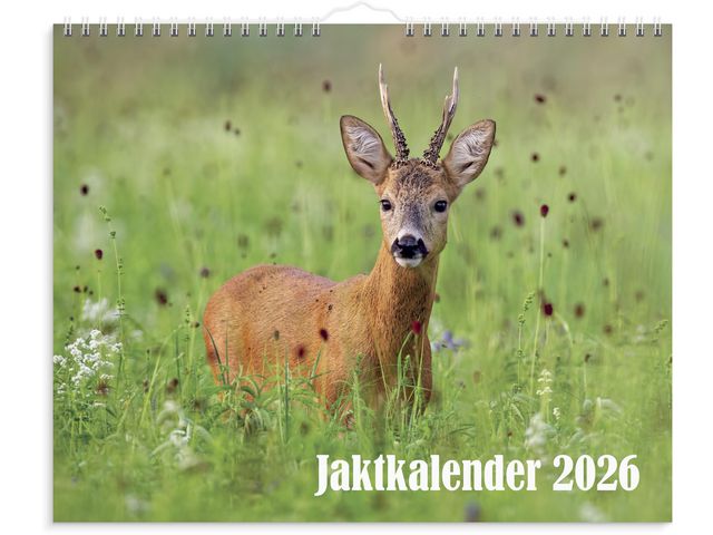 Väggkalender Jaktkalender 2026 Primmeshiper