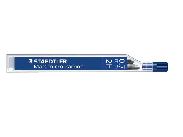 Reservstift STAEDTLER 0,7mm 2H 12/fp - Primmeshiper