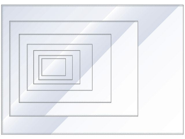 Plastfodral präglad 0,12mm A6 - Primmeshiper