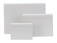 Skrivkort ESSELTE A6L linjerat 100/fp - Primmeshiper