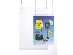 Frihängande plastficka A4 med hål - Primmeshiper