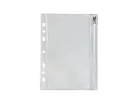 Plastficka BANTEX zip A4 klar 10/fp Primmeshiper